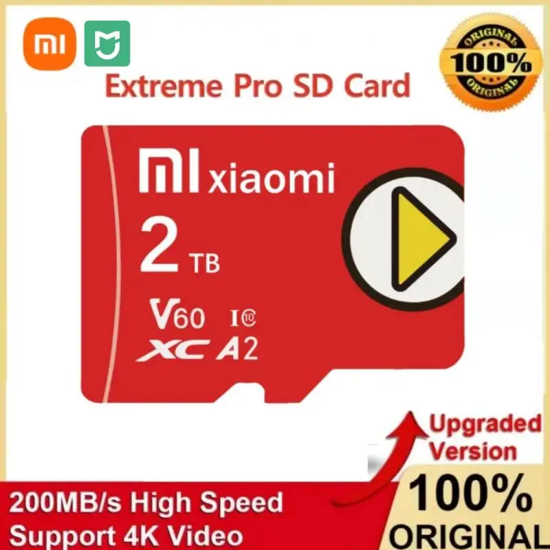 Xiaomi Mijia Camera Sd Card 512Gb U3 Flash Memory Card Mini Card Class10 Micro Tf/Sd Card Per Scheda Di Memoria 256Gb 128Gb Tf Card