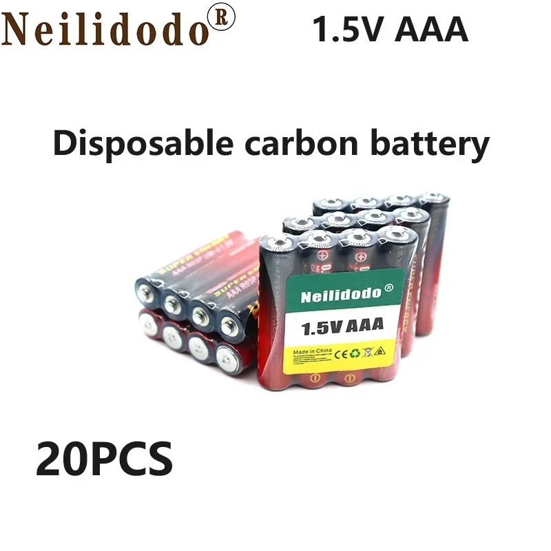 

Aviation Reaches 1.5V AAA Disposable Carbon Batteries for Remote Control, Alarm Clock,Radio,Temperature Gun, Razors,Toys, Etc
