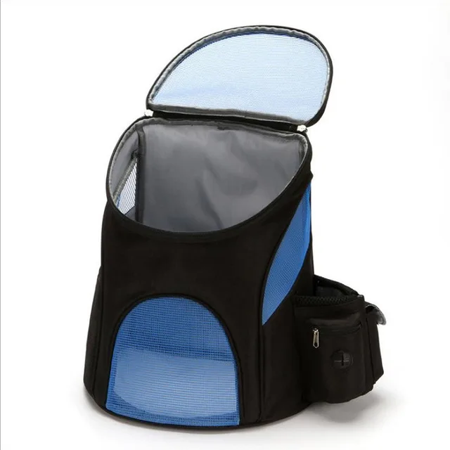 Portable Foldable Mesh Pet Carrier Dog Backpack Breathable Bag Dog Cat Large Capacity Outdoor Travel Carrier Double Shoulder Bag 3