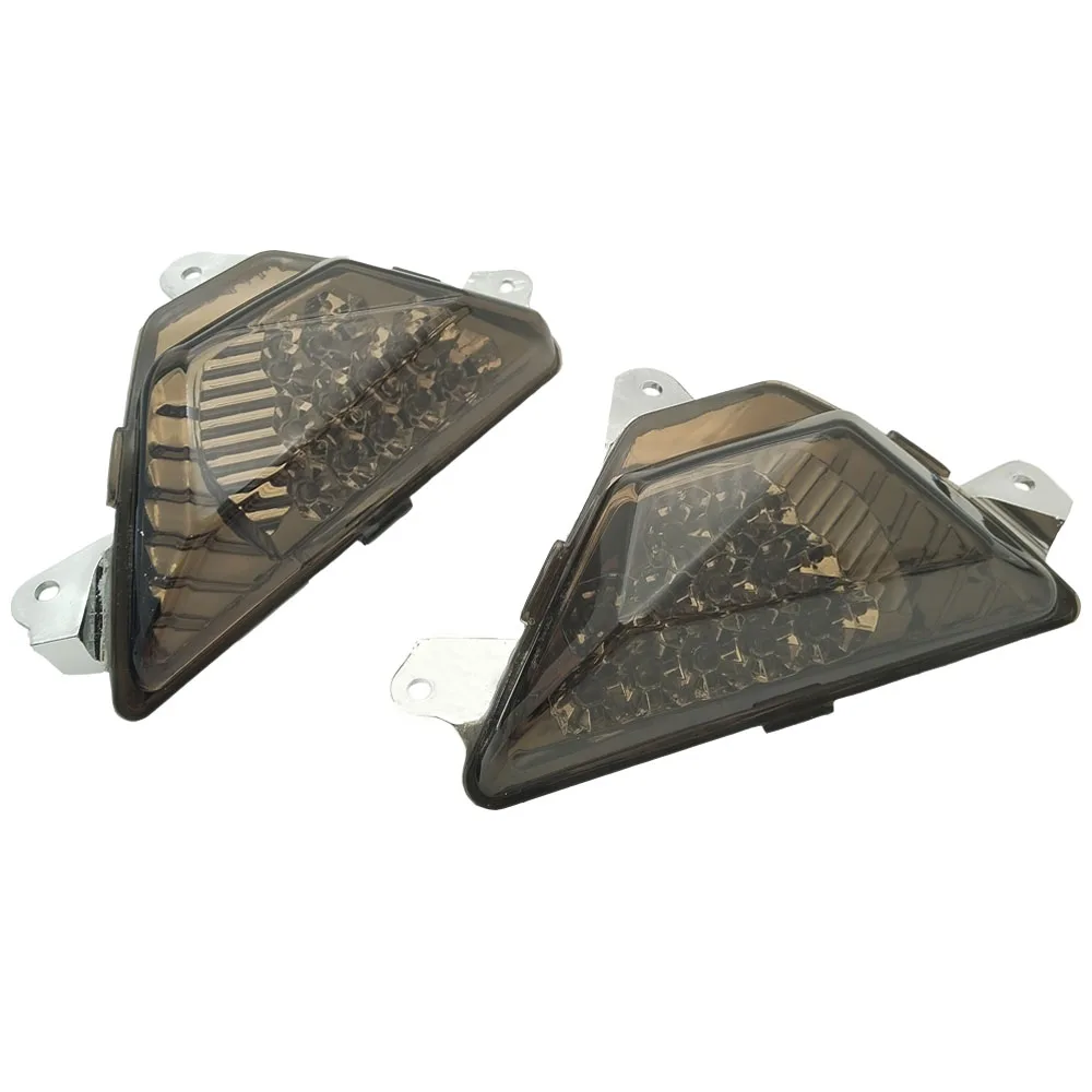Front LED Turn Signal For KAWASAKI NINJA 250 300 400 650 1000SX ZX6R ZX25R Z1000