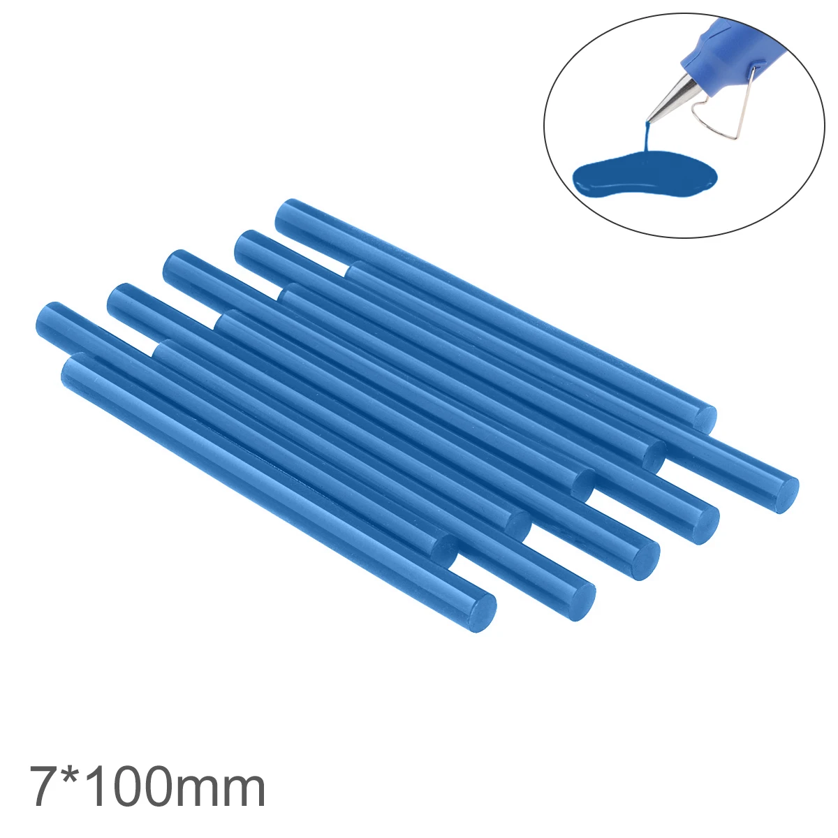 Hot Melt Adhesive Glue Gun 5-100pcs Black Blue Red Hot Glue Sticks Silicone Rod 7x100mm for Gun DIY Tools Cabinet  Storage office cabinet metal 90x40x140 cm grey and blue