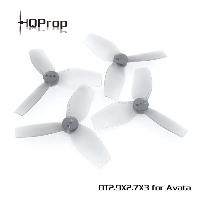 2CW 2CCW HQ HQProp DT2.9X2.7X3 3-blade Propeller for DJI Avata FPV Racing Drone Poly Carbonate Carbonate 1