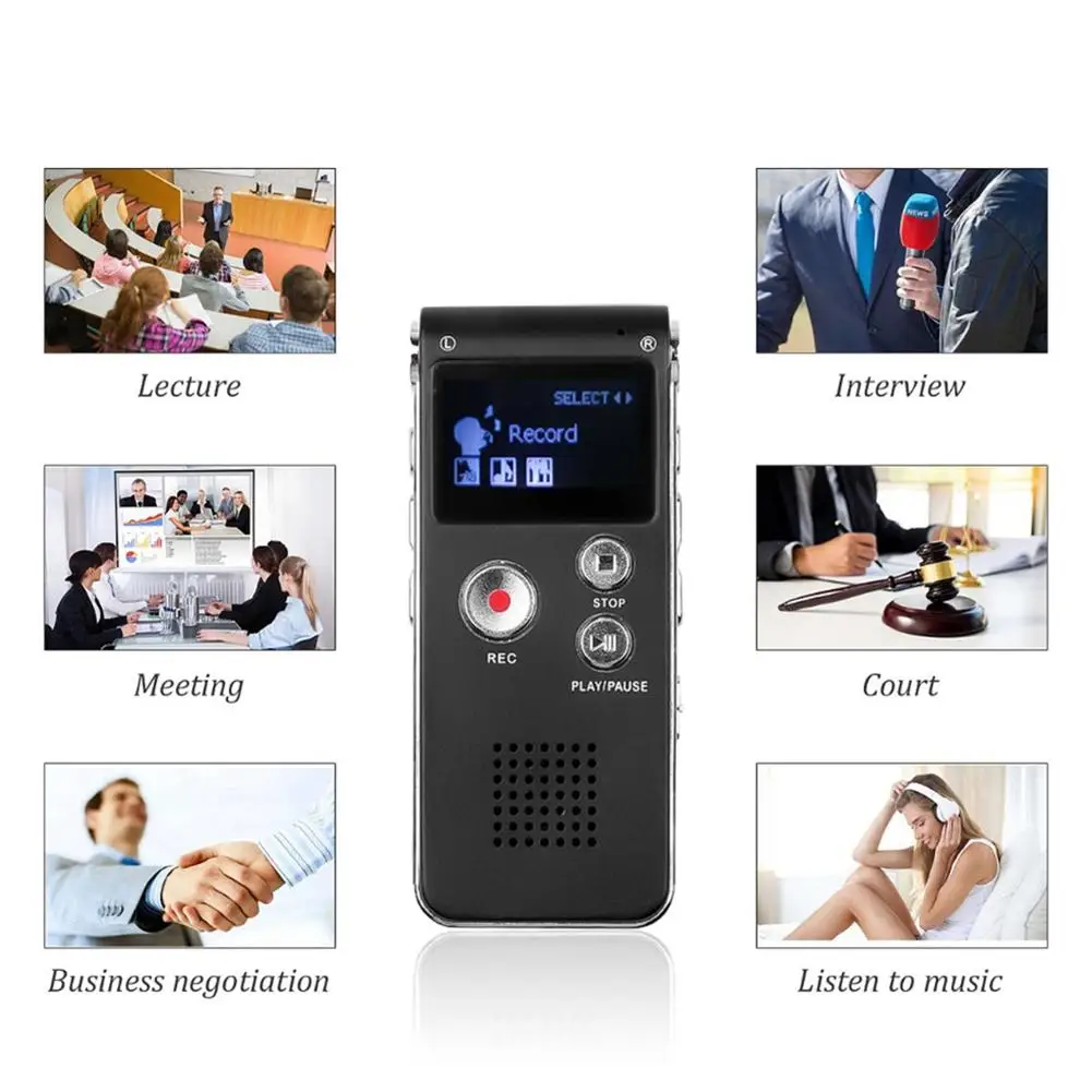 3 in 1 Mini USB Flash Disk Drive Digital Audio Voice Recorder 650Hr Dictaphone 3D Stereo MP3 Music Player 8 16 32GB voice recorder