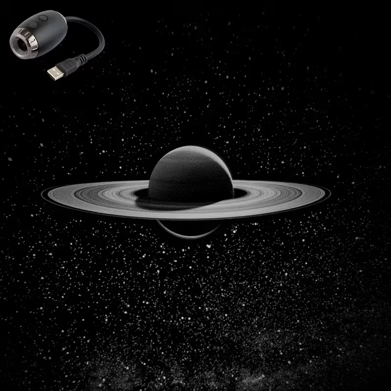 USB Car Interior Ambient LED Starry Projector Light - Romantic Galaxy Atmosphere Decor