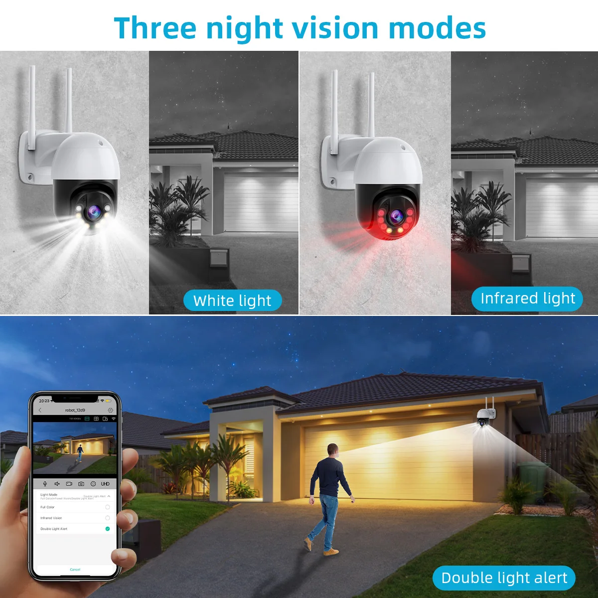TOPVISION 4pcs Security Wired Camera System, 8CH 3MP NVR