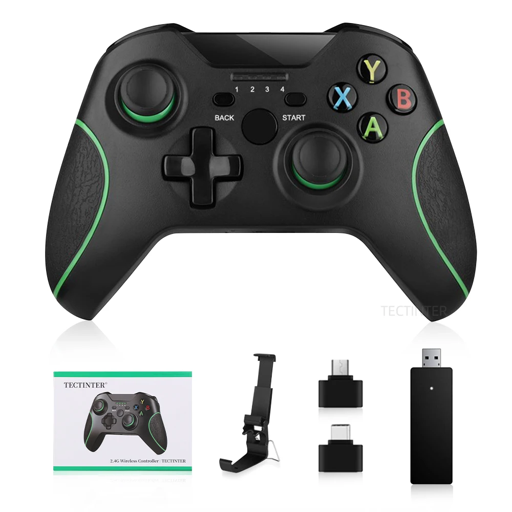 Controller Gamepad Wireless 2.4G Per Console Xbox One Per Pc Per Joystick Gamepad Per Smartphone Android Per Joystick Controle Ps3