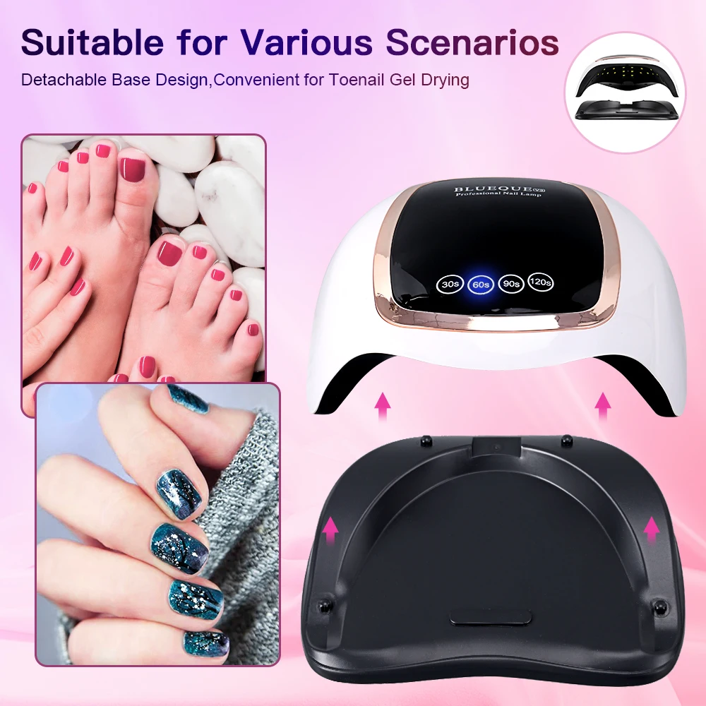 V3 UV LED Nail Lamp 180W Professional Nail Curing Lamps for Home Salon Led Drying Lamps for Nail Equipment Dryer for Gel Polish 5