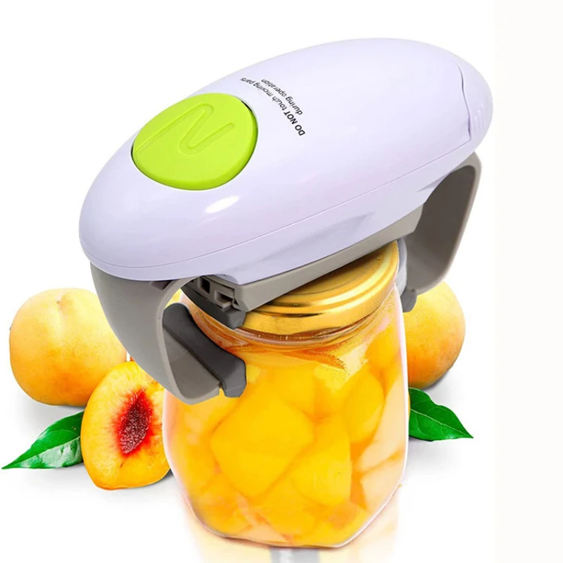 Robo Twist Electric Jar Opener Auto Jar Opener 2Pcs One Touch Electric  Handsfree Easy Jar Opener, Works for Jars of All Sizes, As Seen on TV