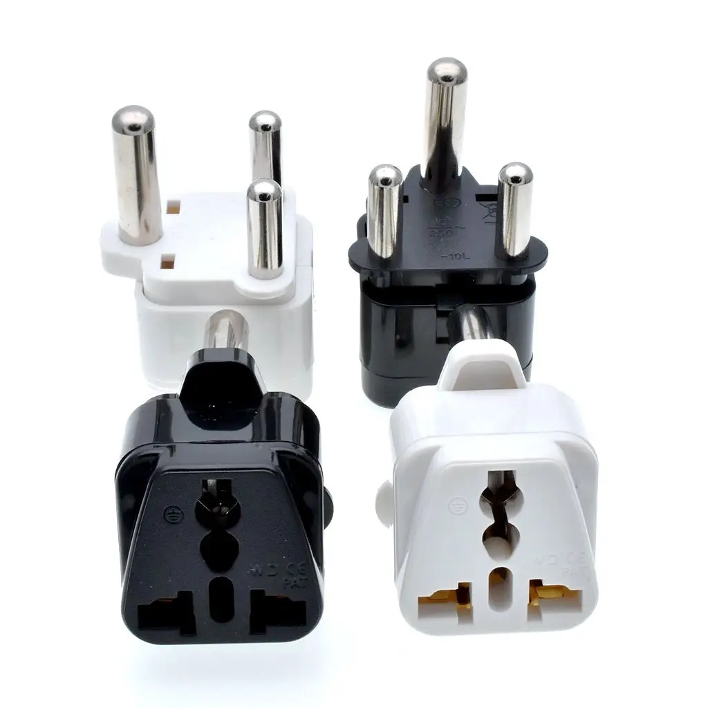 South Africa Plug Converter Type M Travel Adapter US EU AU UK AC250V 15A
