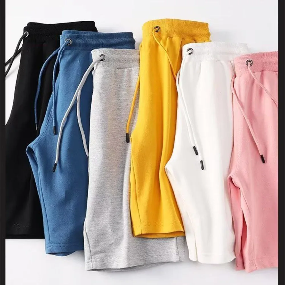 Invisible Open Crotch Outdoor Sex Pure Cotton Sports Shorts Men's Erotic Pants Loose Large Size Fashion Casual Trousers Summer