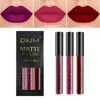 3 Colors/set Matte Velvet Lip Gloss Non-Stick Cup Waterproof Long-lasting Liquid Lipstick Cosmetic Keep 24 Hours Fashion Makeup