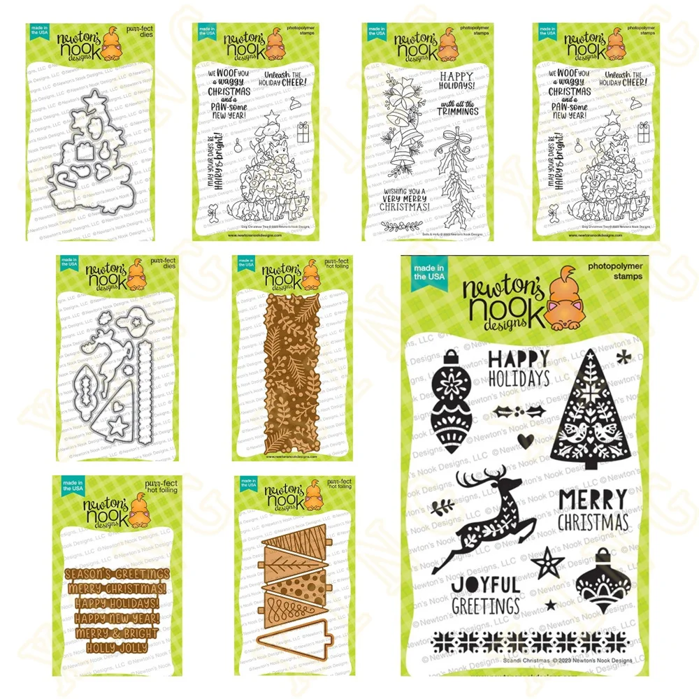 

Metal Cutting Dies Stamps Hot Foil Holiday Greetings Hot Foil Plates Scrapbook Decoration Embossing DIY Greeting Card Handmade