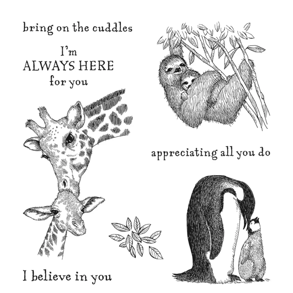 SWEET & PRECIOUS Clear Stamps And Cutting Dies For DIY Scrapbooking