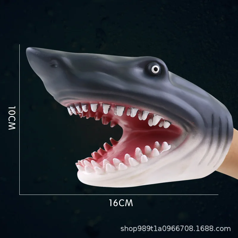 Funny Simulation Animal Hand Puppet Model Party Performance Props Kids birthday Gifts