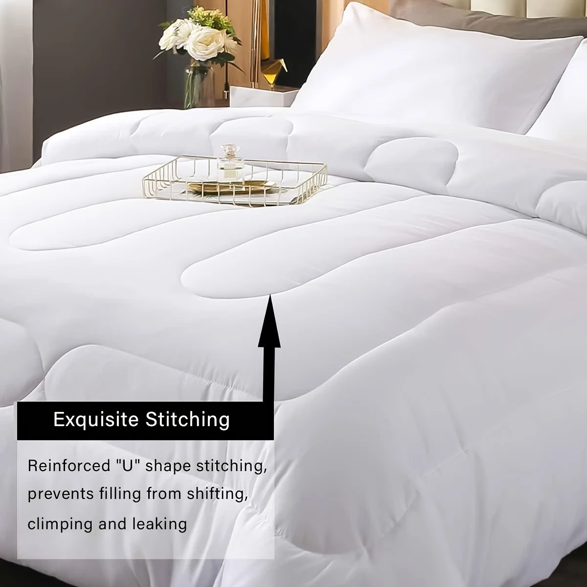 2/3Pcs Fishing Hunting Comforter Set, Pike Bass Fish Pattern Rustic Wooden Bedding with Pillowcases, All Season Soft Warm