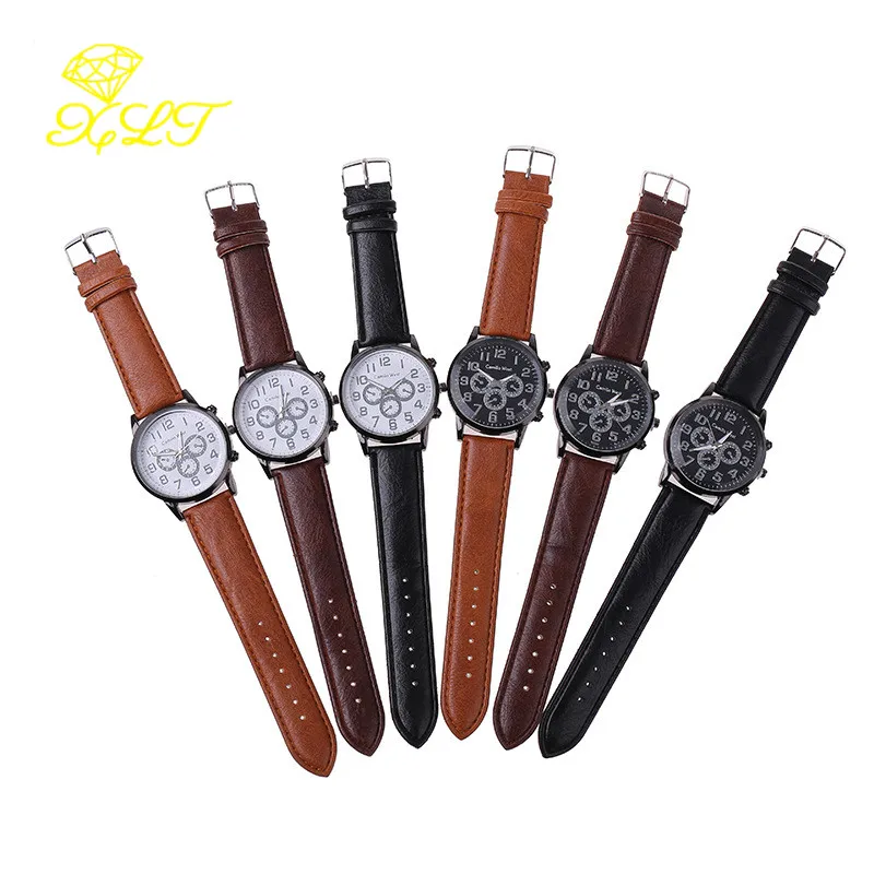 2021 Male Fashion Belt Quartz Watch Men's Classic Explosion Gun Black Magic Glass Digital Strap Watch foreign trade explosion models geneva luminous watch fashion colorful led flash watch silicone diamond diamond couple watch wholesale orange