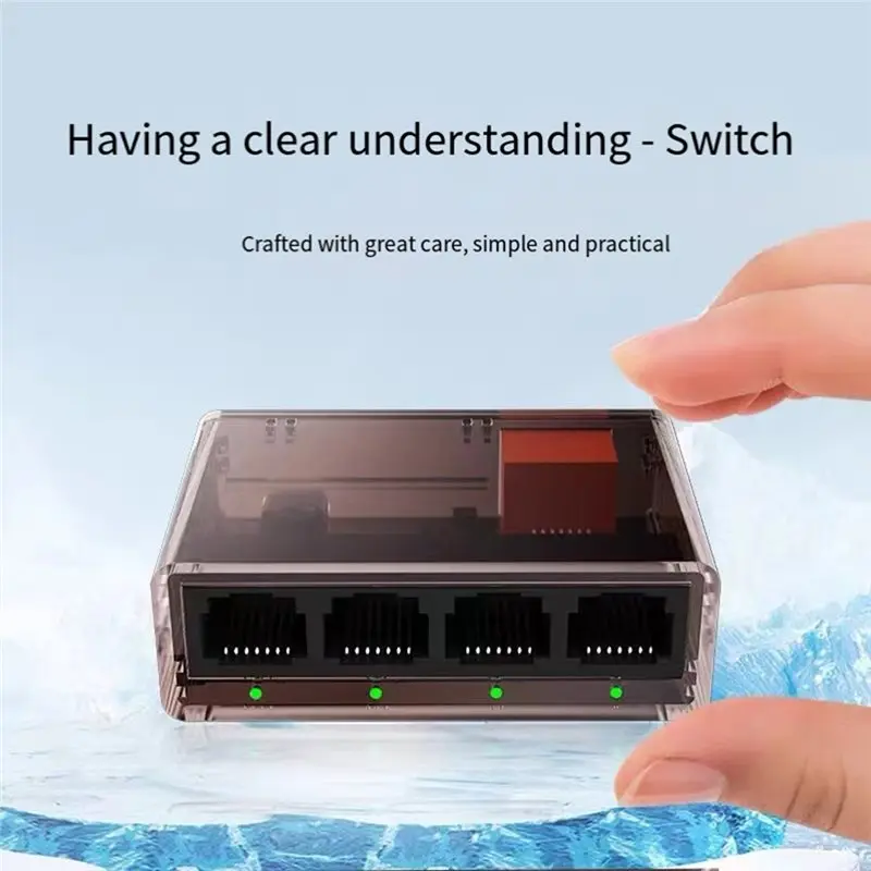 1000Mbps 네트워크 스위치, 라우터 PC용, 풀/하프 듀플렉스 인터넷 분배기, 이더넷 스마트 스위처