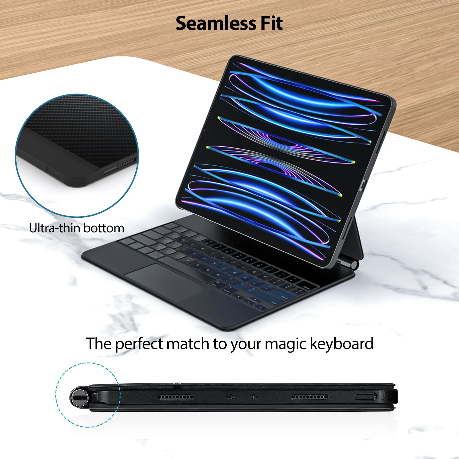 KUXIU Magnetic Case For Magic Keyboard iPad Pro 11\