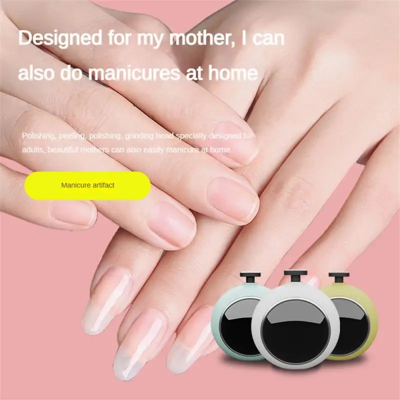 Infant Finger Toe Trimmer Universal Peeling Durable Simple Operation Polishing Baby Nail Care Tools Baby Nail Cutters Electric