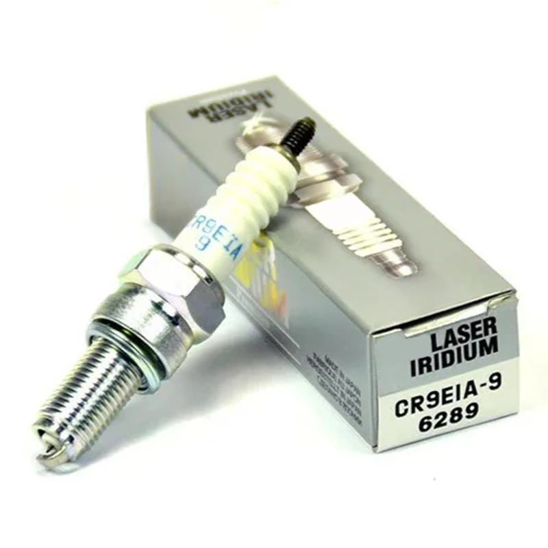 4/6Pcs Iridium Motorcycle Spark Plug CR9EIA-9 CR9EIA9 6289 for KAWASAKI VERSYS NINJA SUZUKI GSX TRIUMPH YAMAHA PIAGGIO PEUGEOT