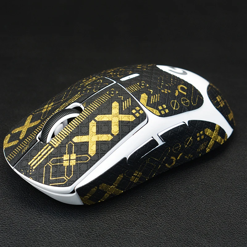 Mouse Grip Tape Skate Handmade Sticker Non Slip Lizard Skin Suck Sweat For Logitech G Pro X Superlight GPW Wireless Mouse