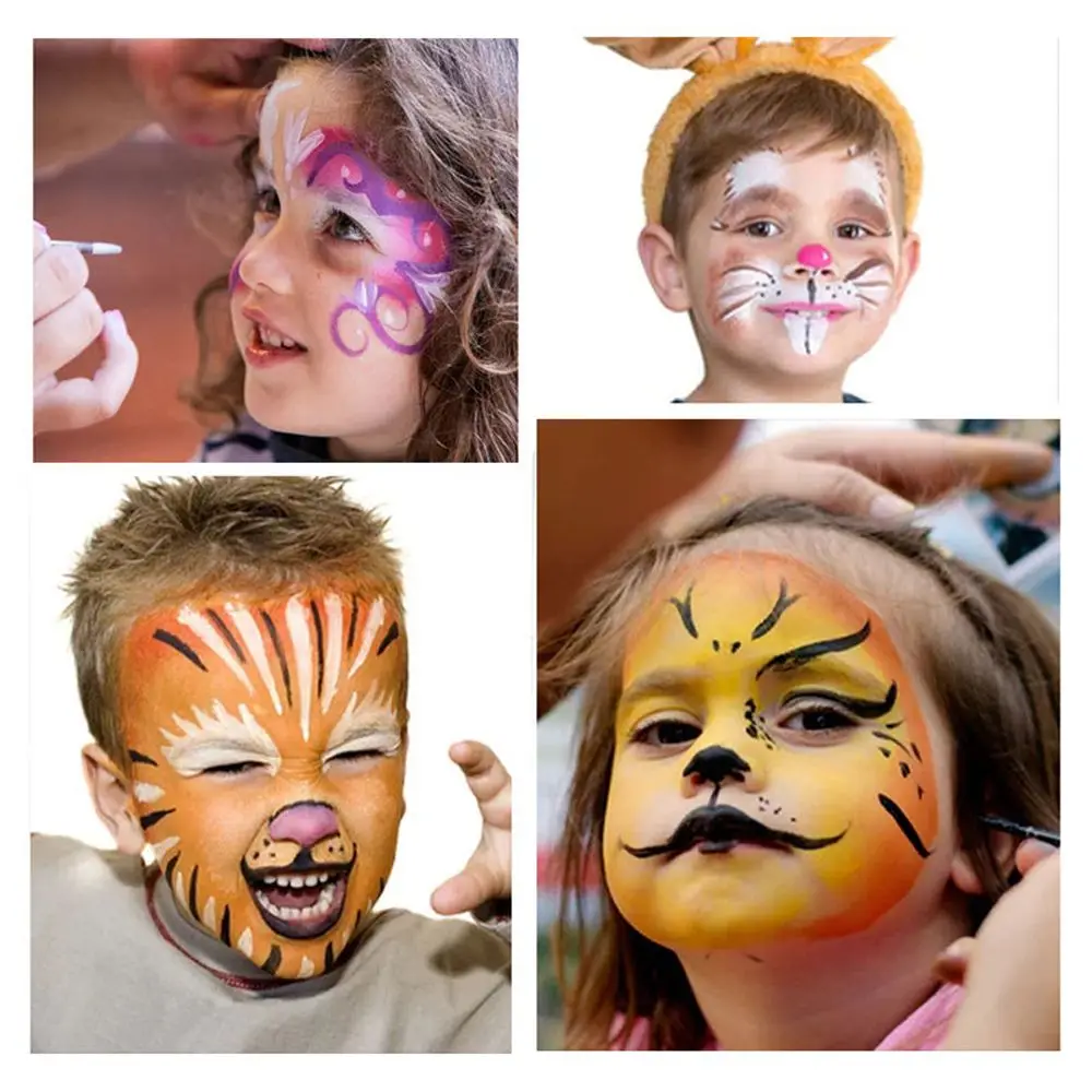 Festivals Painting Palette Beauty Cosmetic Supplies Tattoo Halloween Makeup Tool Body Art Painting Face Body Oil Paints Pigment