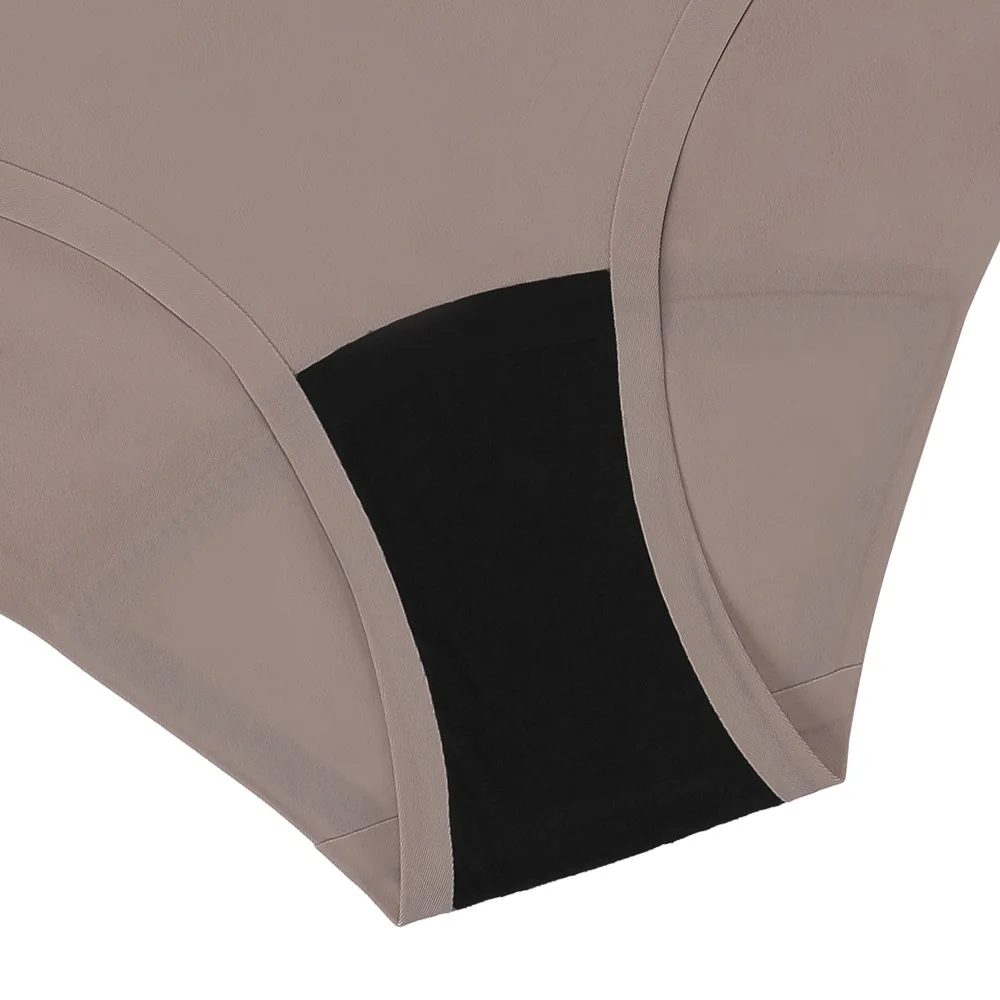 Leopard Print Four Layer Sanitary Napkin Anti Side Leakage Menstrual Underwear for Women's Physiological Pants