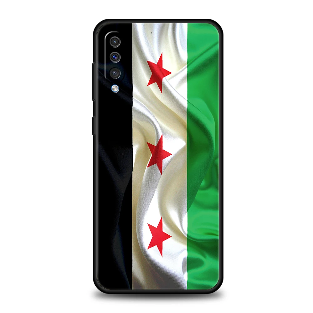 Syrian Syria Flag Handy hülle für Samsung Galaxy A24 A13 A53 A73 A33 A22 A12 A02 A03 A05 A70 A50 A10 A20 5g Silikon hülle – Detail 1