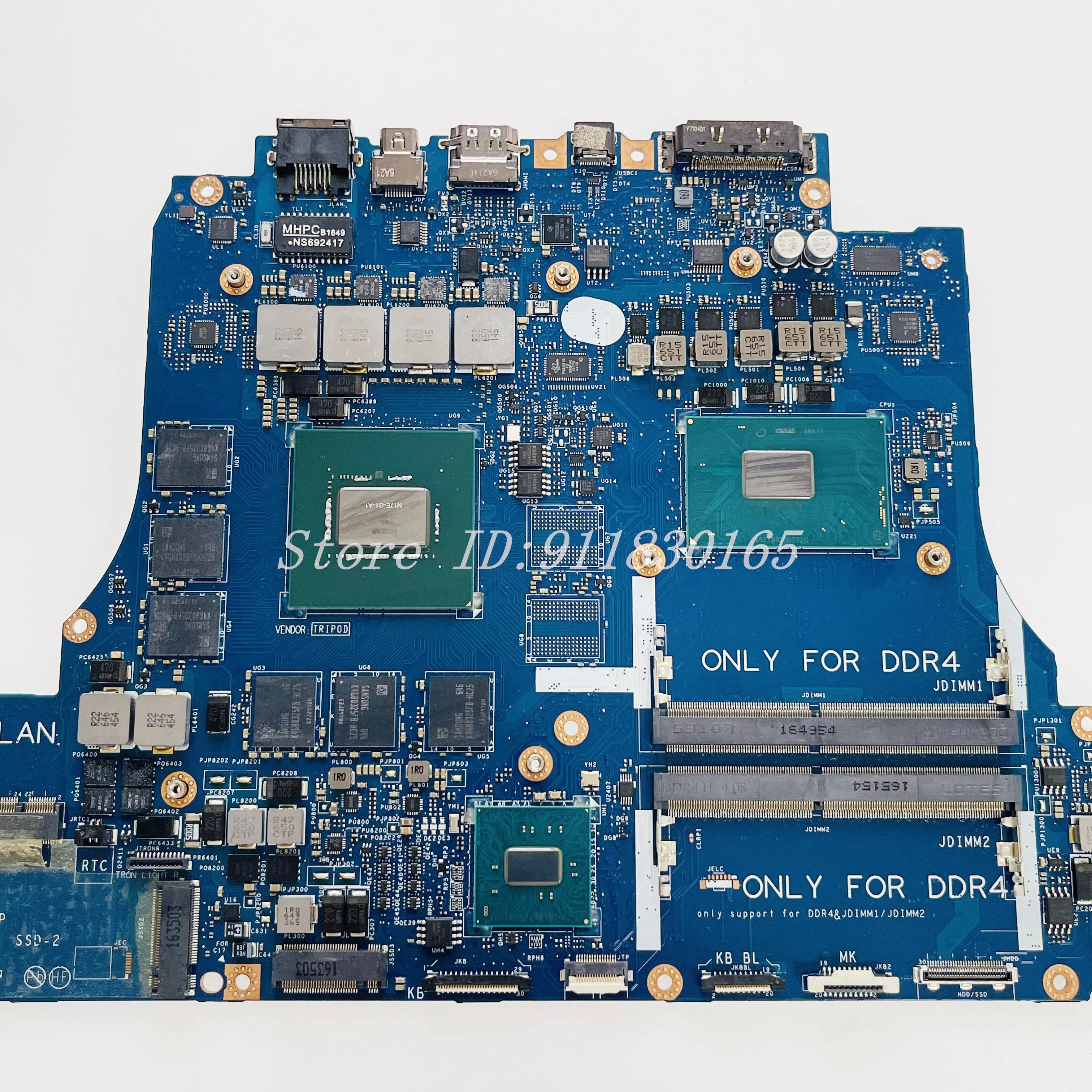 Dell Alienware 17 M17x R5 対応マザーボード 5RW0M 新品(SMD148) NEW Dell Alienware 17 R1 (M17x R5) Intel Motherboard 5RW0M 2XJJ7