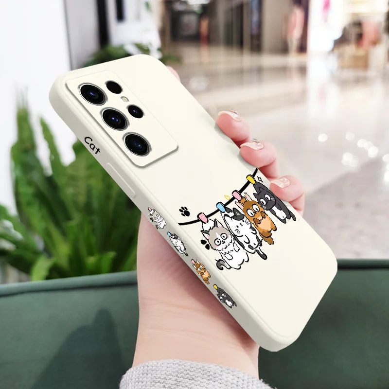 Adorable Hanger Cat Phone Case - Sleek & Stylish Design
