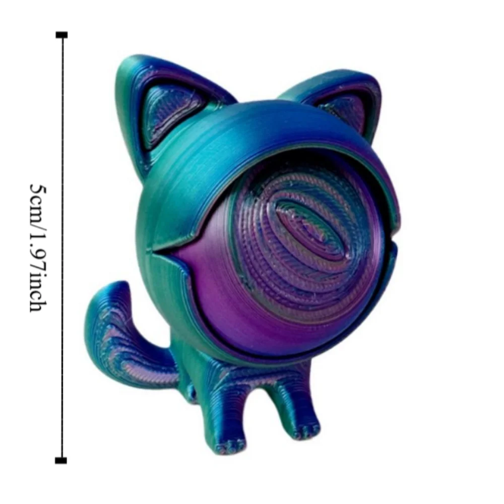 Simulated Orangutan 3D Printed Monkey Animal Joints Rotatable 3D Printing Multi-color Monkey Poseable Joints Flexible