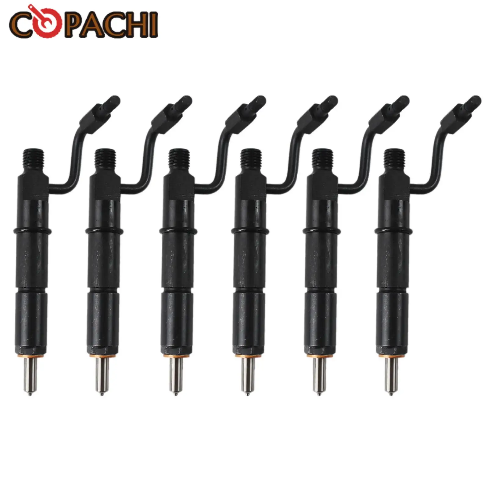 6Pcs Iniettori Di Carburante 5I-7706 5 I7706 Per Caterpillar 3064 3066 S4Kt S6Kt Motore Caterpillar 311B 312B 312Bl 320L 320B Escavatore
