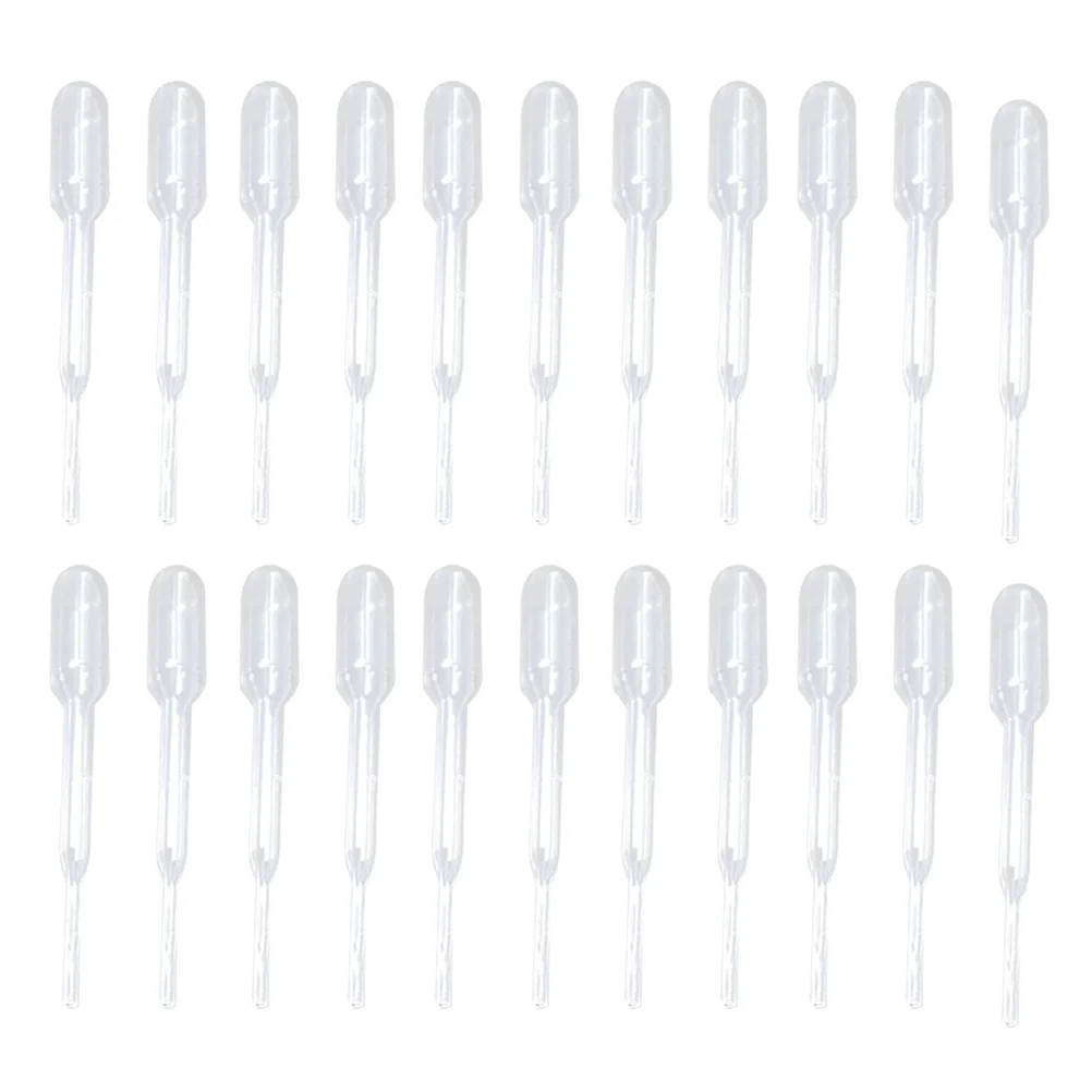 

500pcs 02ml Disposable Plastic Transfer Pipette Graduated Droppers Essential Oils Pipettes with Scale