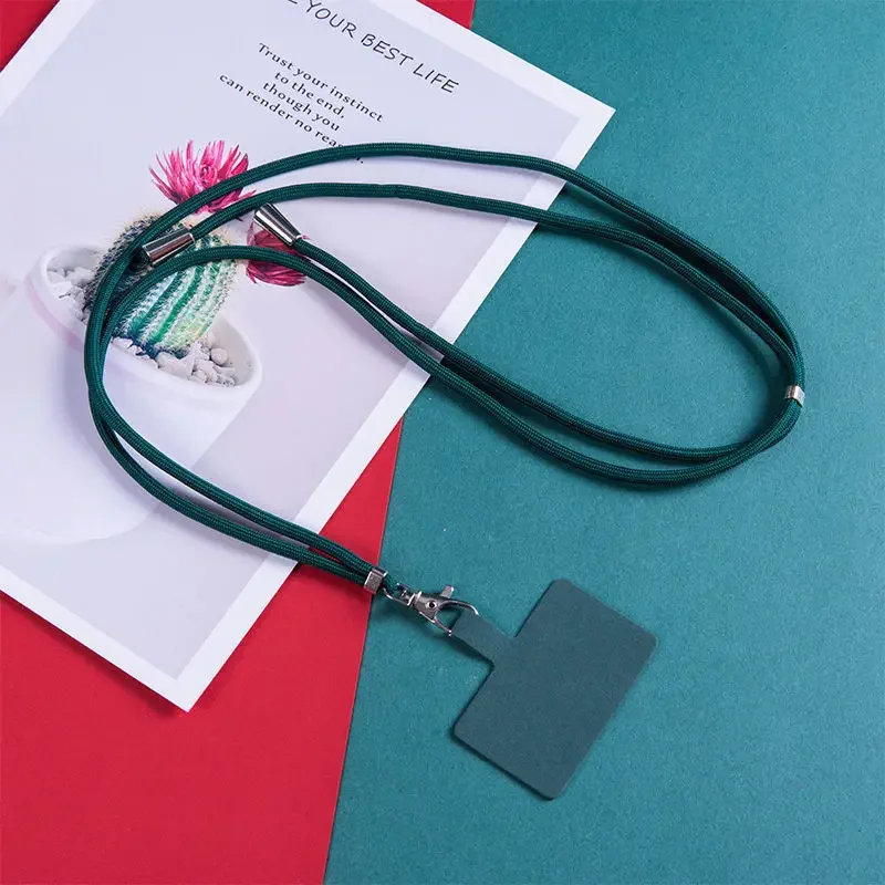 Adjustable Universal Phone Lanyard with Detachable Neck Strap and Card Holder