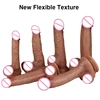 Six Models Realistic Makeup Dildos Silicone Big Penis Anal Sex Toys For Women Strapon Female Masturbation Vagina Orgasm Gag Dick 1