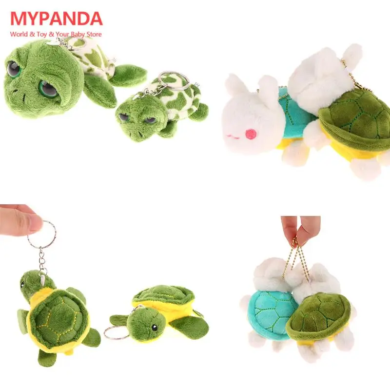 

1 шт. 7/10/11 см Милая Морская Черепаха Кролик плюшевая Мягкая кукла искусственная плюшевая игрушка брелок сумка декор кулон детский подарок