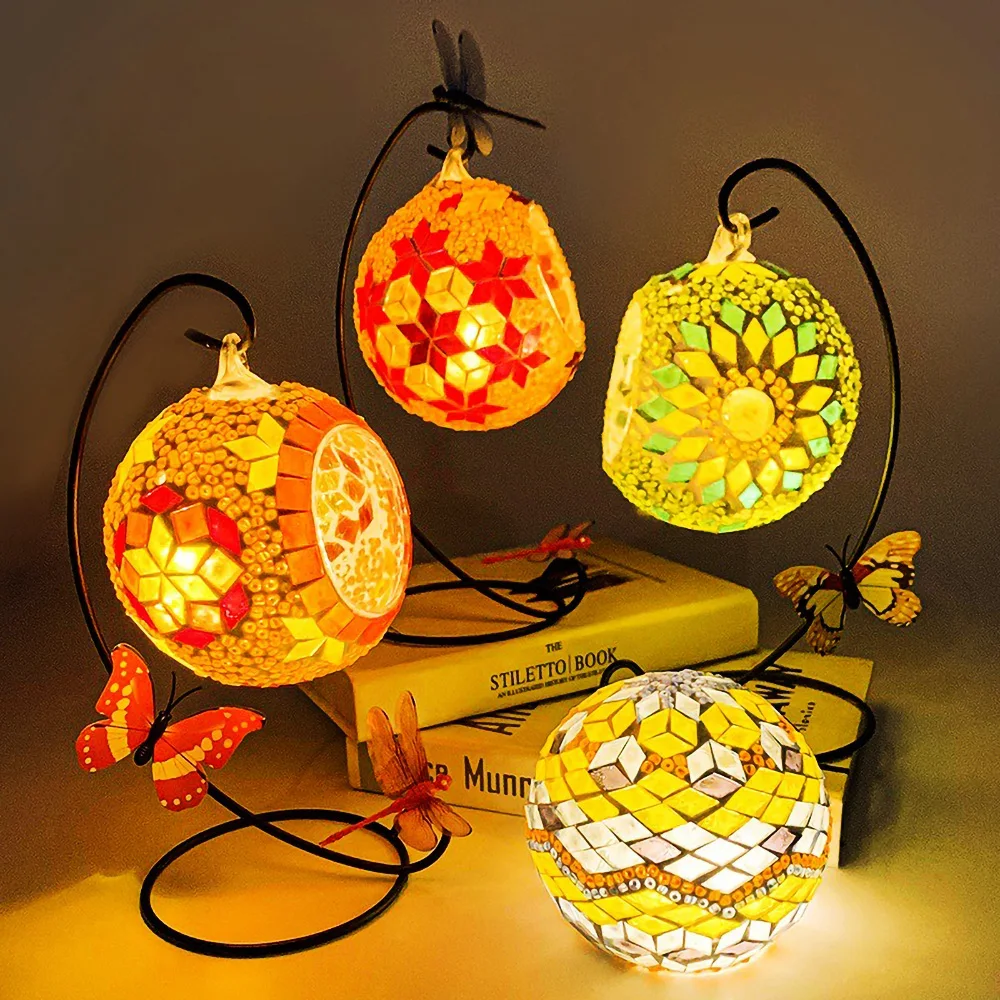 Mosaic Tiles for DIY Craft Blue Shine Assorted Color 50pcs Glass Glitter Grain Supplies Pieces Bulk Square Shape Home Decoration