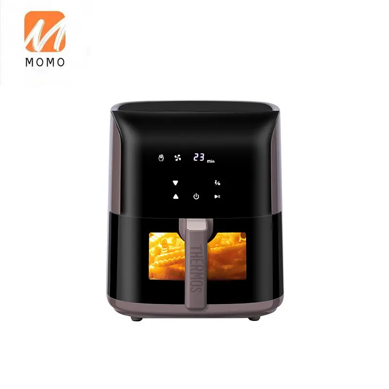 Visual Air Fryer Large Capacity 5 Liters Household Appliances Multi-Functional Deep Frying Pan Electric Oven