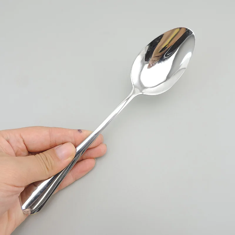 Description Picture 4 of itemsilver Dinnerware Set Luxury Cutlery Steel Set Quality Tableware spoon Knives Forks Dining Dinner Western Food Restaurant