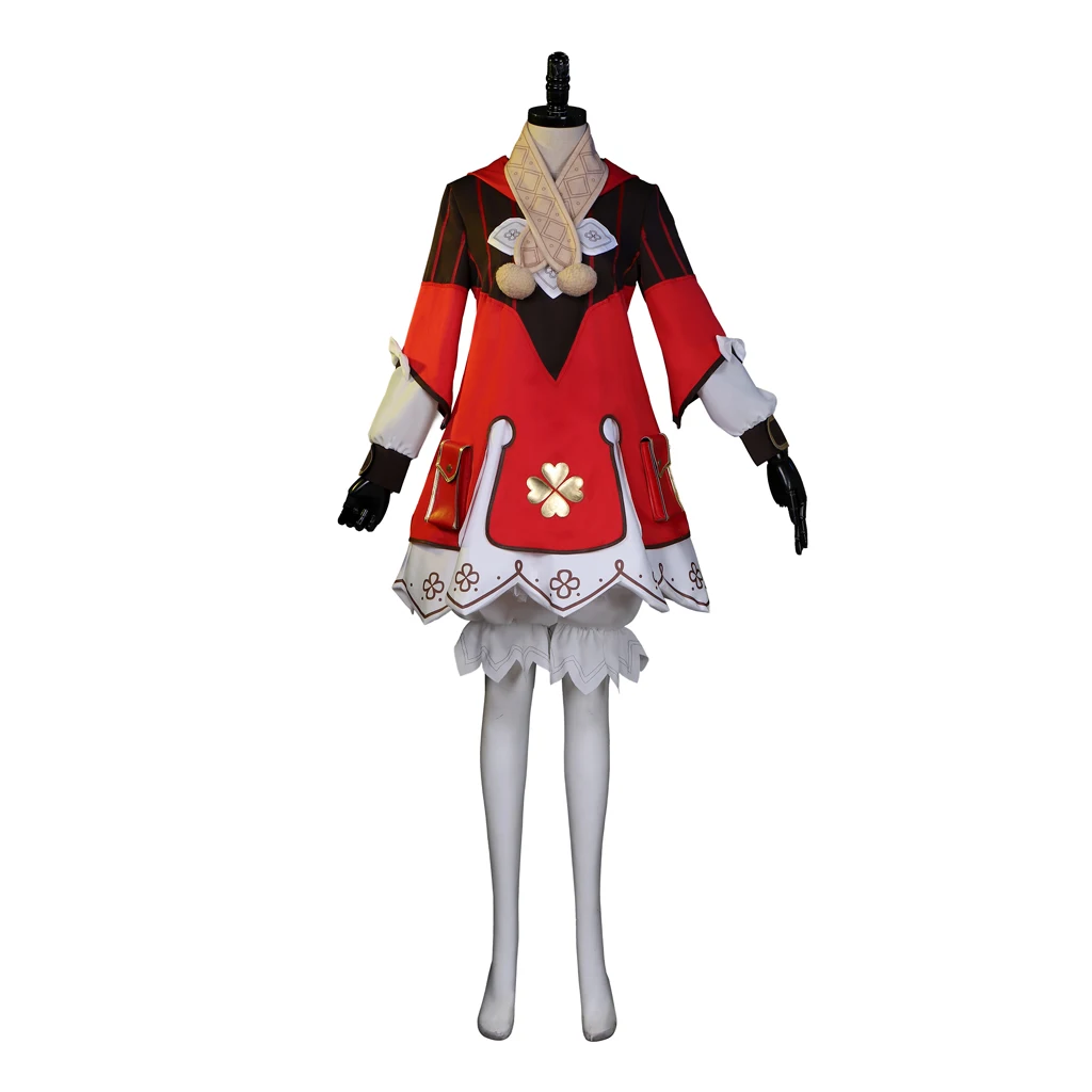 

Game Genshin Impact Klee Cosplay Costume Loli Party Outfit Uniform Dress Girls Game Sets Impact Project Halloween