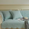 Embroidered Cotton Washed Sofa Cushion Four Seasons Universal Non-slip Cotton Fabric Living Room Sofa Cover 6