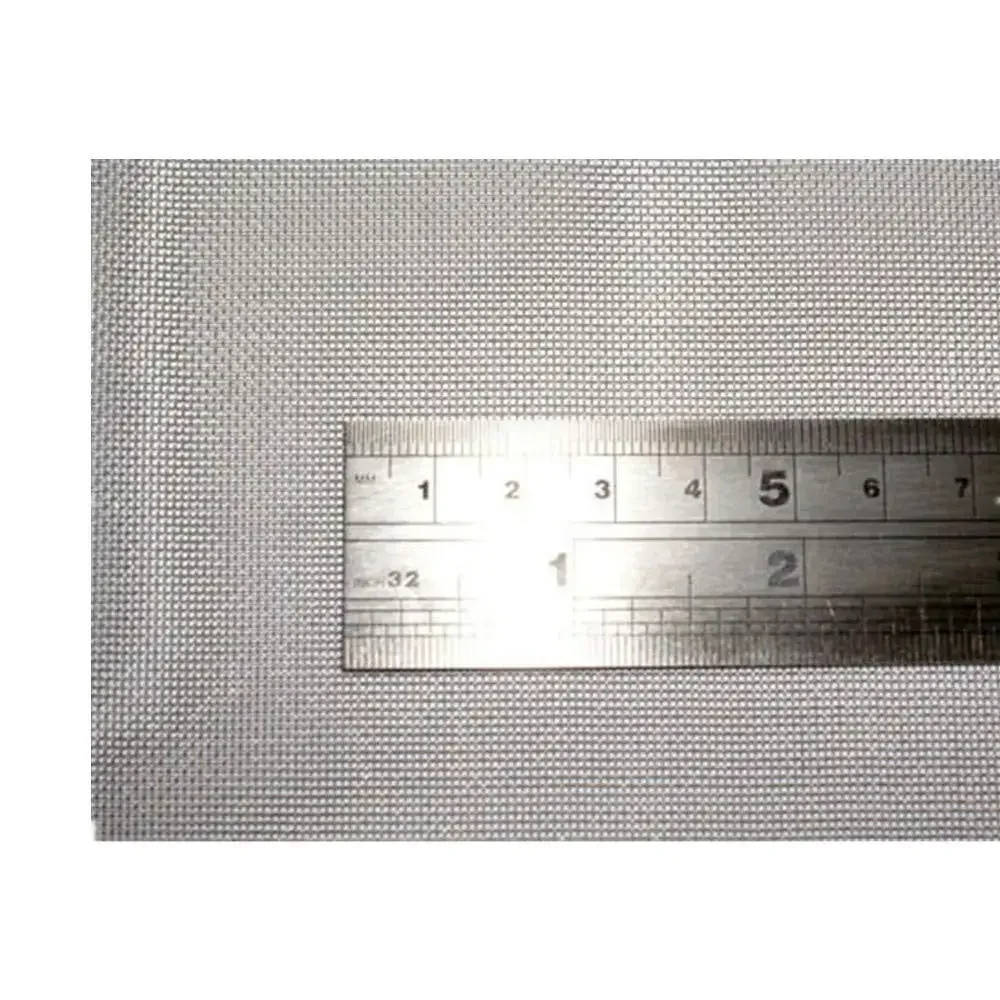 Geeignet für Lüftungskäfige, Gartenfenster und Filtersiebs, 304-Edelstahlgeflecht, gewebtes Metall, 30 Maschen, Loch 0,07 mm – Detail 5