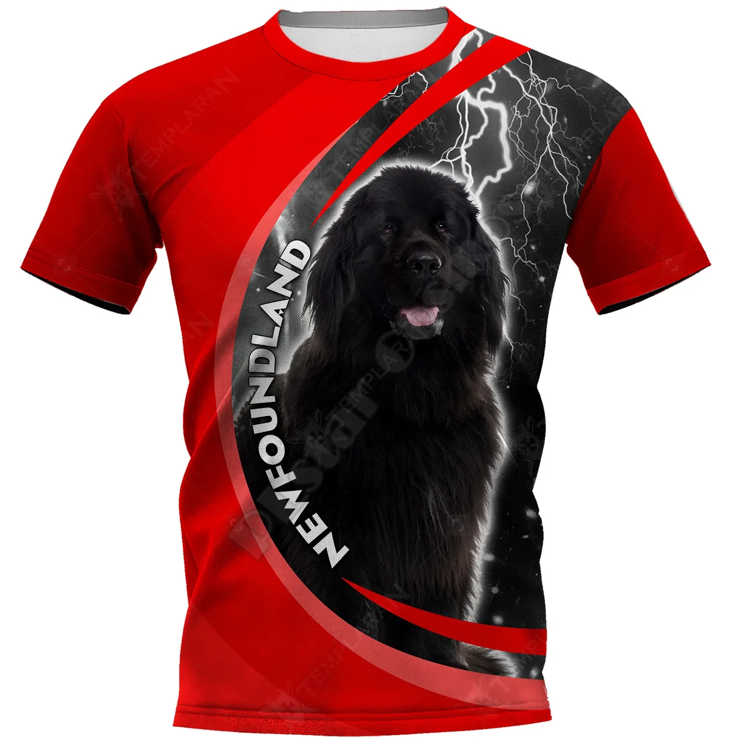 

Newfoundland 3D Printed t shirts women for men Summer Casual Tees Short Sleeve T-shirts Short Sleeve Drop Shipping
