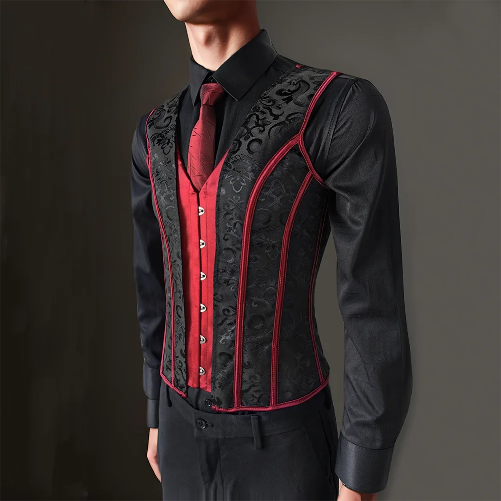 Wearing Corsets Men's Corset Vest Fashion S9087 Simplicity