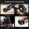 16.8V Cordless Electric Angle Grinder 9000r/min Lithium Battery Mini Polishing Grinding Machine Diamond Cutting Power Grinder 6