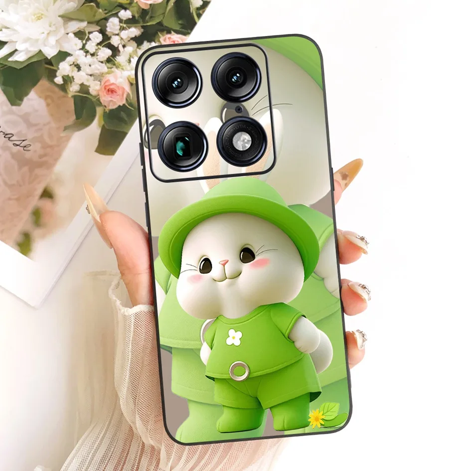 Floral Marble Soft Silicone Protective Case