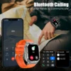 LaNikar Smart Watches For Men Bluetooth Call Screen Fitness Tracker Heart Rate Blood Pressure IP68 Waterproof for iPhone Android 3