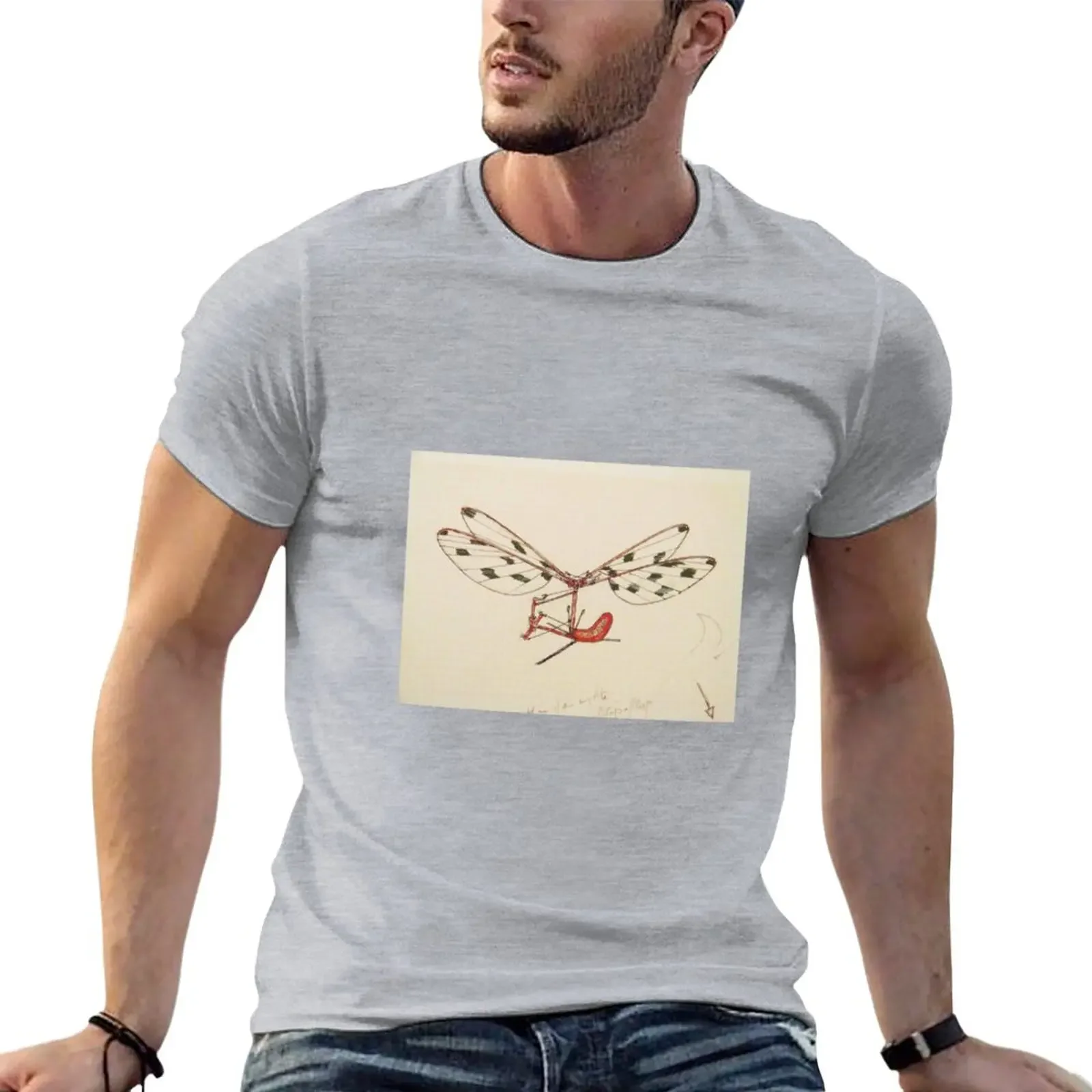 

Panamarenko T-Shirt boys animal print heavyweights T-shirts for men cotton