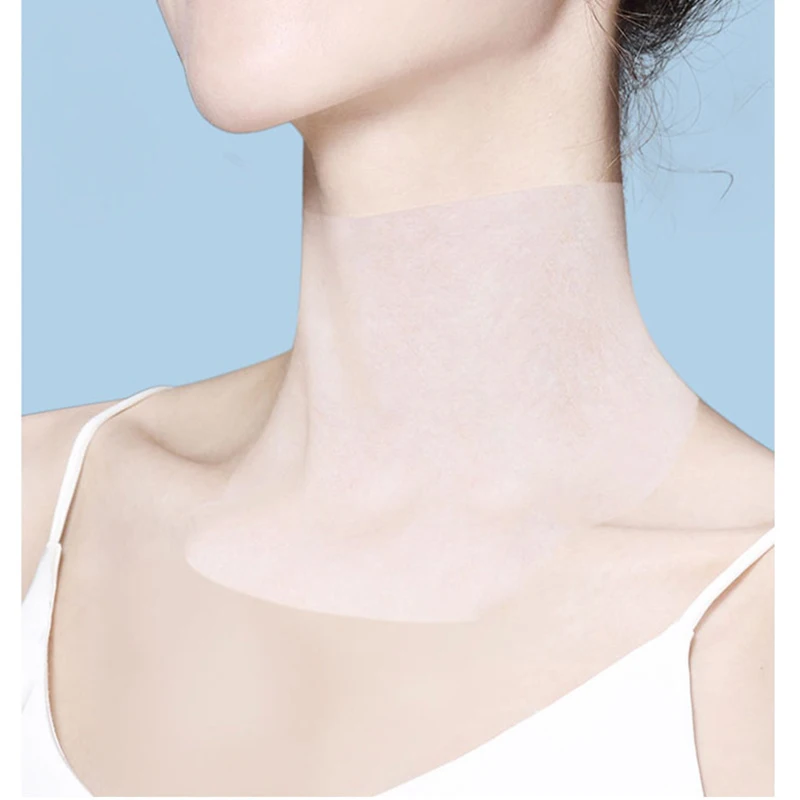 Neck Mask 10pcs Goat Milk Neck Mask Skincare Firming Brightening Moisturizing