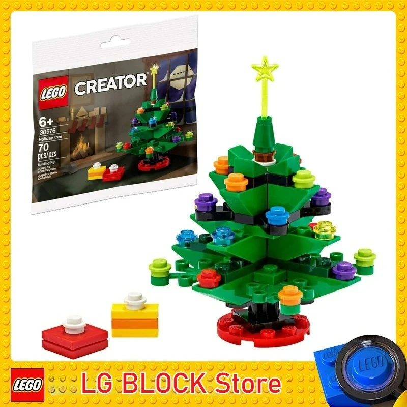 Lego Creator Mini Holiday Tree Building Kit 30576 for Ages 6+